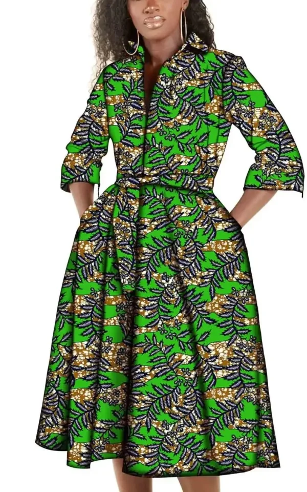 Robe africaine élégante pour occasions spéciales