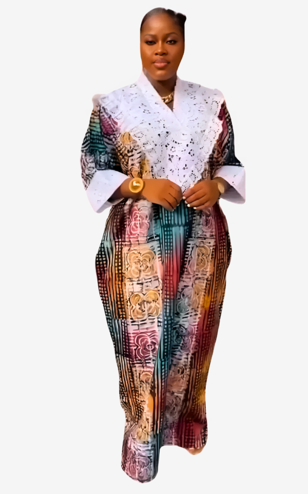 Robe traditionnelle nigériane pour un style chic