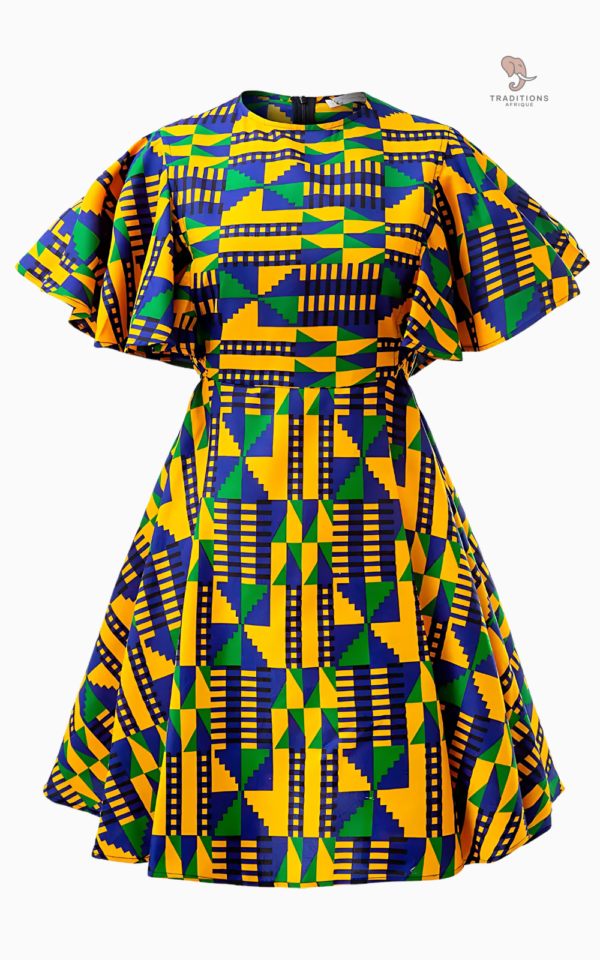 robe-africaine-classe-1 Robe Africaine Classe pour femme élégante