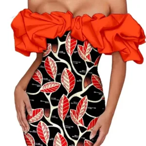 Robe Africaine Courte Femme