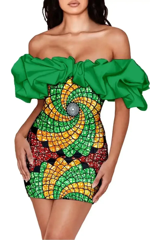 Robe Africaine Élégante pour Sorties