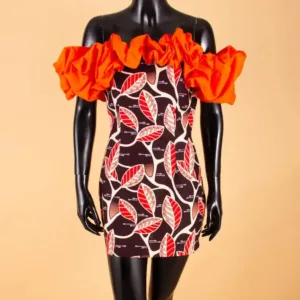Robe Africaine Colorée à Motifs