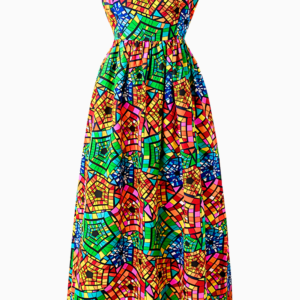 Robe africaine de soirée élégante pour femme