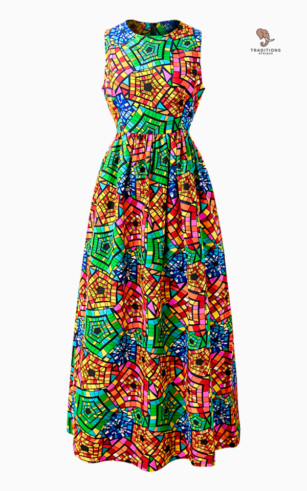 robe-africaine-de-soiree-1 Robe africaine de soirée élégante pour femme