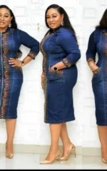 Robe de soirée printanière grande taille pour femmes