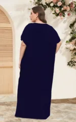 Robe de style africain en tissu coton