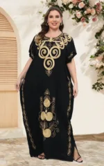 Mode africaine, robe femme en coton