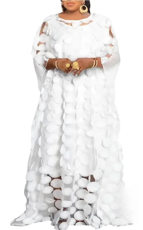 robe-africaine-en-mousseline-de-soie-fleur-1 Robe Africaine Fleur en Mousseline de Soie