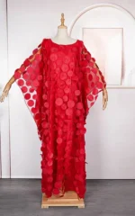 Mousseline de soie robe femme, design inspiré d'Afrique