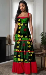Robe africaine élégante et confortable