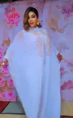 Robe Femmes en Mousseline africaine chic et élégante