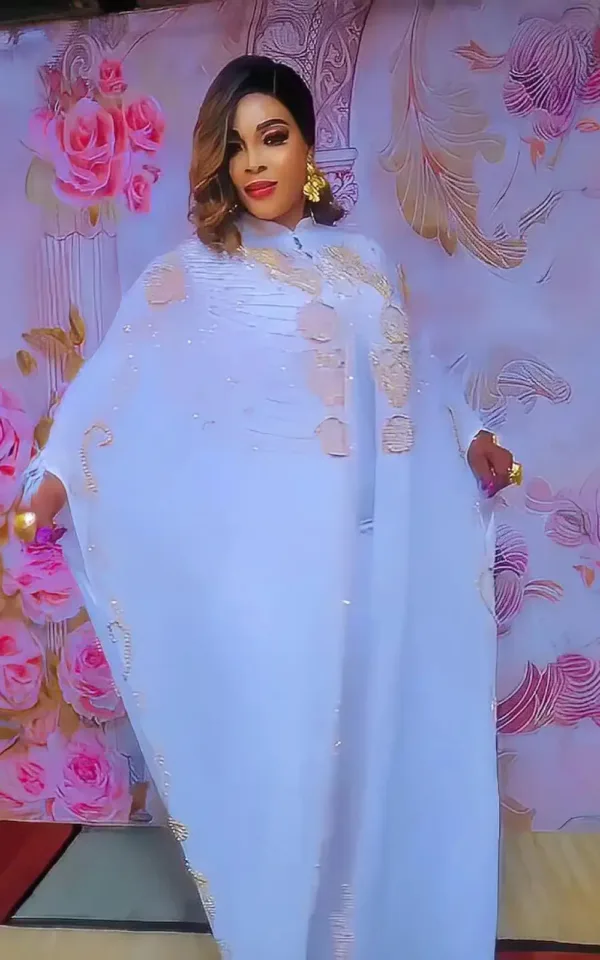 Robe Femmes en Mousseline africaine chic et élégante