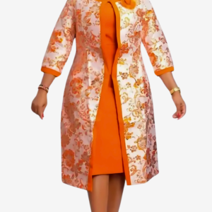 Robe Africaine Femme 2 Pièces Fleuri