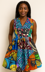 Style traditionnel africain avec motifs uniques pour femmes