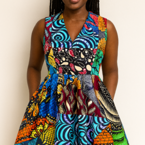 Style traditionnel africain avec motifs uniques pour femmes