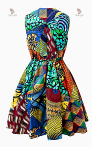 Robe longue femme, inspiration africaine, idéale pour occasions