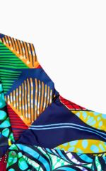 Vêtement féminin coloré, confort et style africain moderne