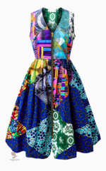 Robe Africaine Été Femme aux motifs vibrants