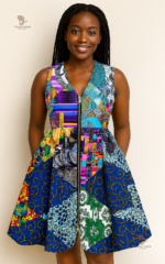 Robe Femme en tissu léger pour l'été