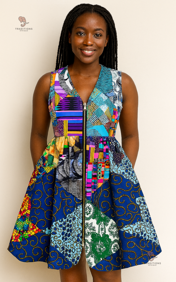 Robe Femme en tissu léger pour l'été
