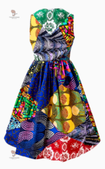 Robe Africaine colorée idéale pour les journées chaudes