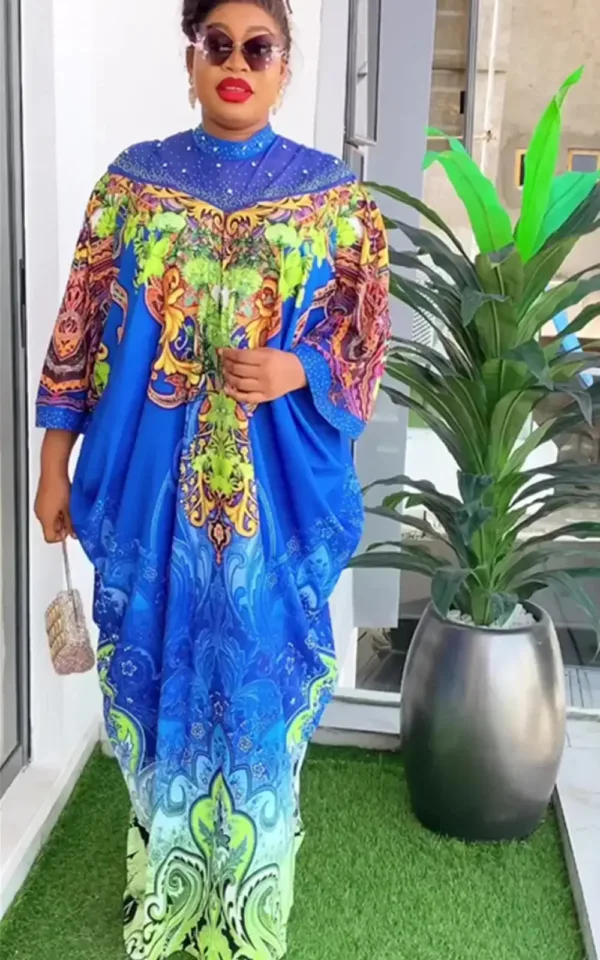 Robe traditionnelle africaine pour femme