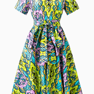 Robe africaine moderne pour femme au style élégant