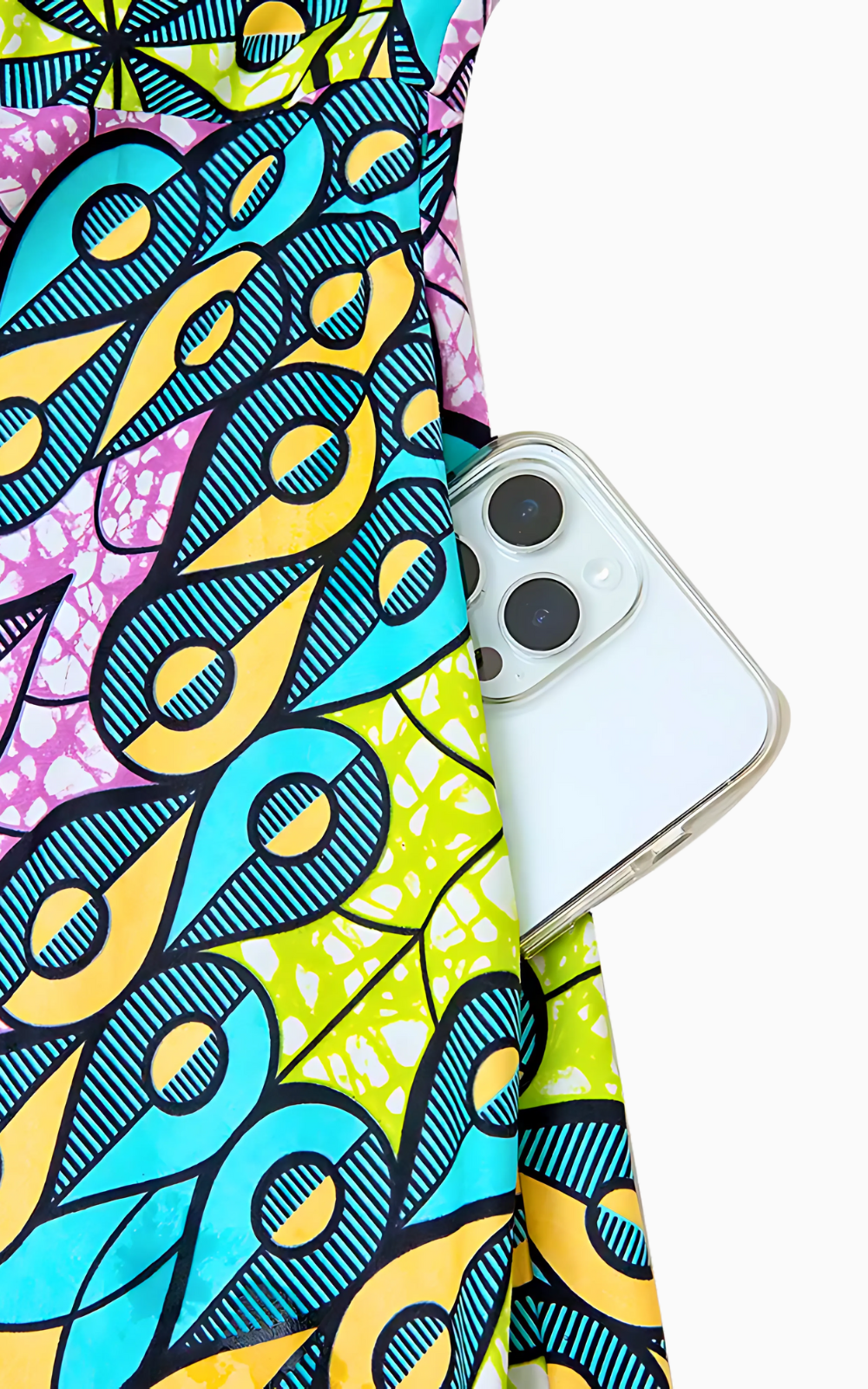 Robe chic inspirée de la mode africaine contemporaine