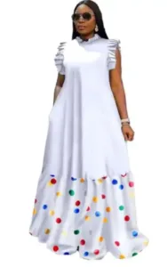 Robe Femme à motif léopard élégant