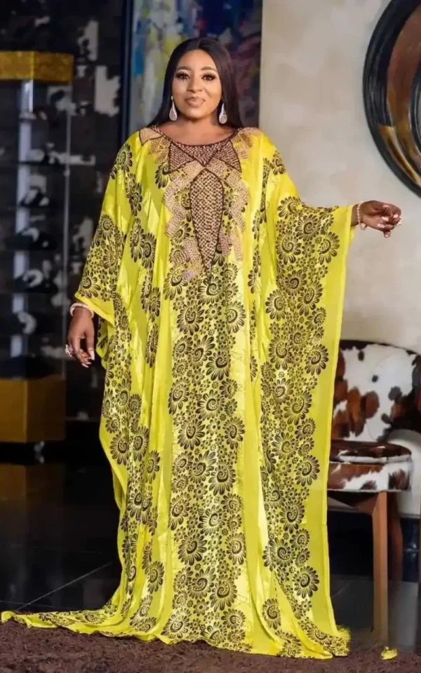 Robe africaine ample pour femmes, style moderne