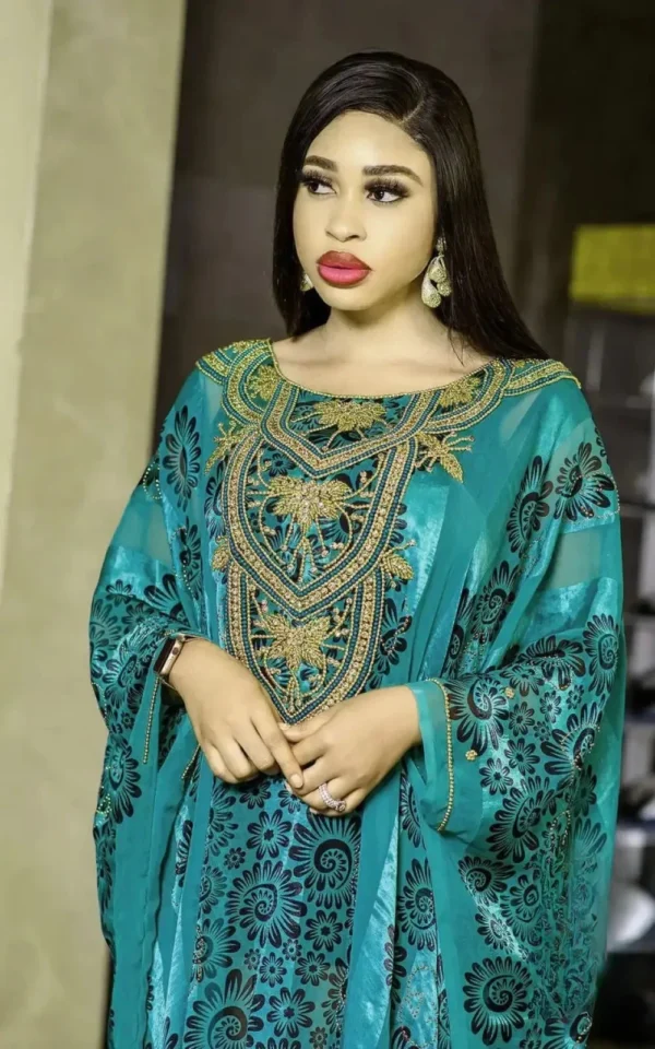 Robe féminine tendance, inspiration africaine