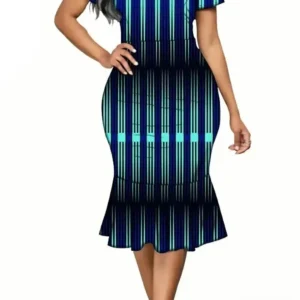 Robe Africaine Femme Ronde