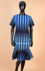 Robe Africaine pour femme, style rond