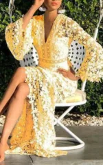 Robe Africaine pour femme, design élégant et simple