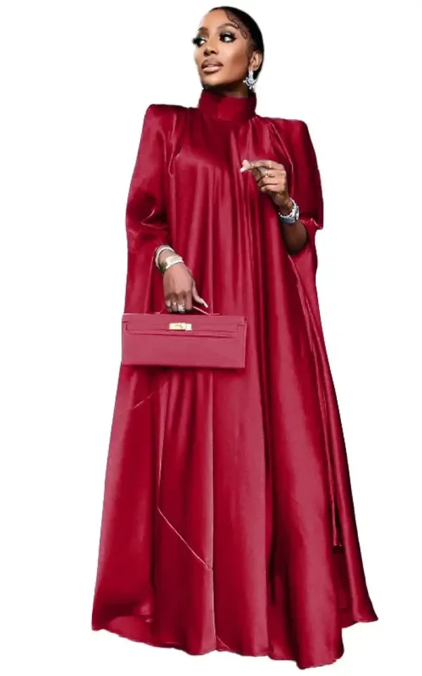robe-africaine-femme-unie-1 Robe Africaine Femme Unie