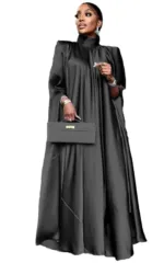 Robe unie femme pour soirée chic