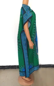 Robe Africaine Colorée Imprimé Dashiki
