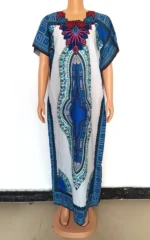 Robe Africaine avec Imprimé Culturel Dashiki
