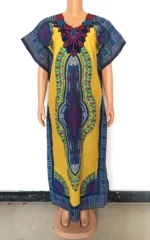 Robe Dashiki Moderne pour Femmes Éléguantes
