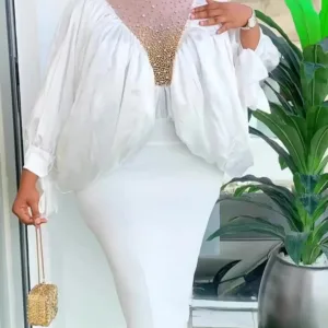 Robe jaune inspirée de l'Afrique, élégante et colorée