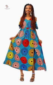 Robe Africaine Femme, style ample et confortable
