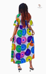 Robe Africaine à motifs, idéale pour toutes occasions