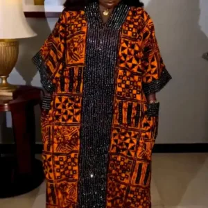 Robe Africaine Longue Chic pour femme