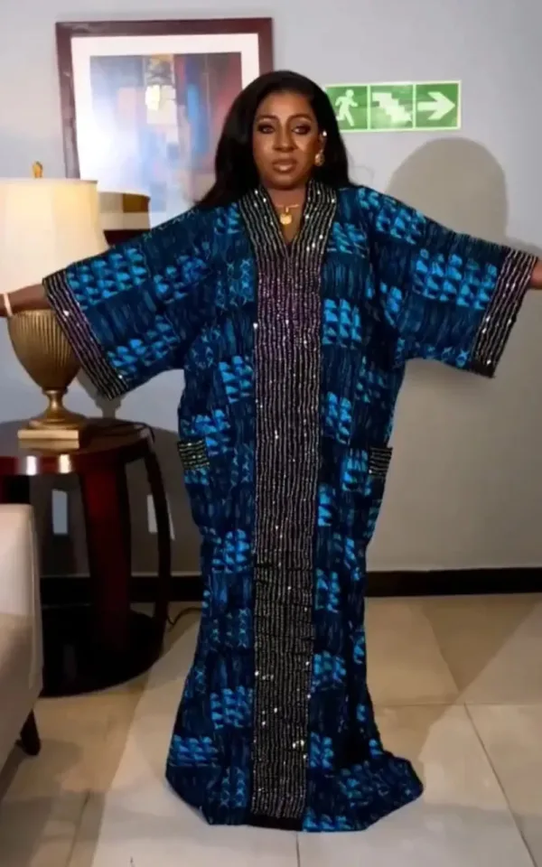 Modèle élégant de robe africaine pour femme