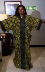 Style féminin avec une robe africaine élégante