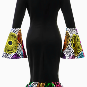 Robe Femme Africaine avec Évasement