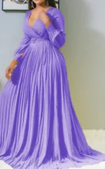 Robe de mariage africaine avec motifs colorés