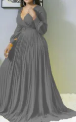 Robe femme élégante pour cérémonie africaine