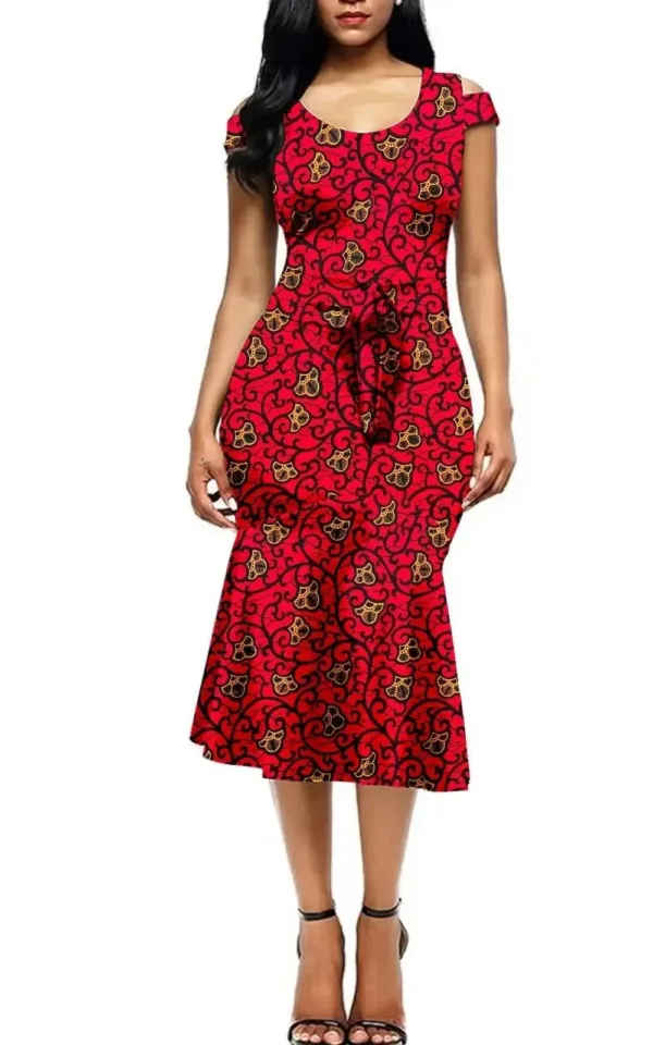Robe Africaine Élégante et Colorée