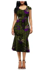 Robe Africaine Chic pour Femme